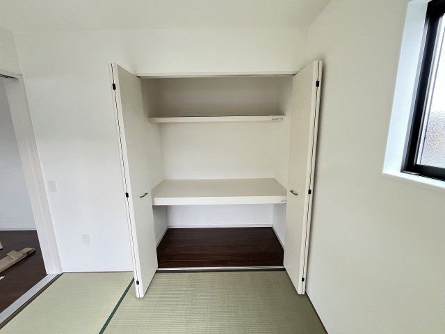 【収納】 | 福岡市西区上山門2丁目8期・平屋　2号棟（全2棟）【仲介手数料無料・0円】 | 施工例。施工例は完成時と異なる場合があります。