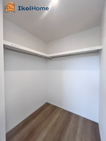 明石市東野町　新築戸建　の収納|◆同社施工例◆収納スペースも広く、荷物が多くなりやすいお子様なども安心です。