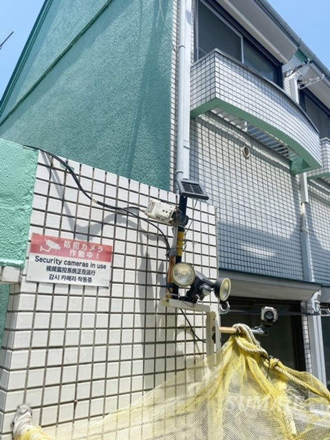 プラザ・ドゥ・モーリス　のセキュリティ|監視カメラ付きです☆