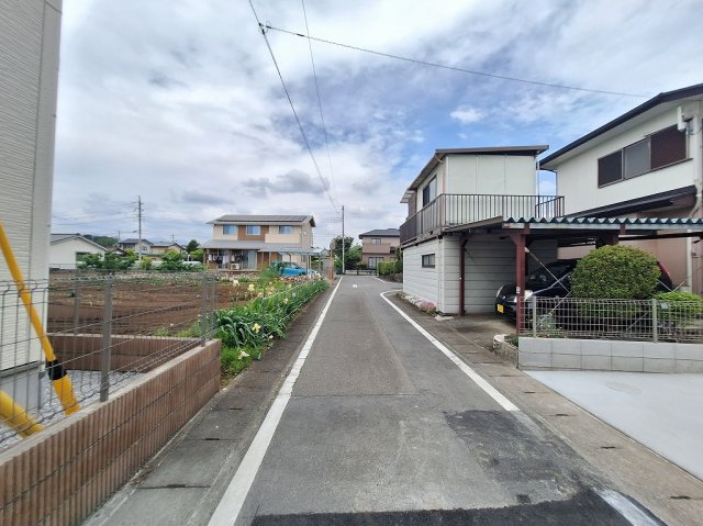ハートフルタウン 高崎市筑縄町新築の前面道路含む現地写真|現地撮影