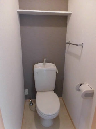 熊本市北区四方寄町のアパートのトイレ