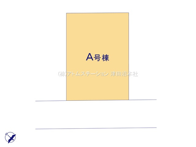 【区画図】 | アトムセレクト船橋市大穴北2丁目260番A号棟