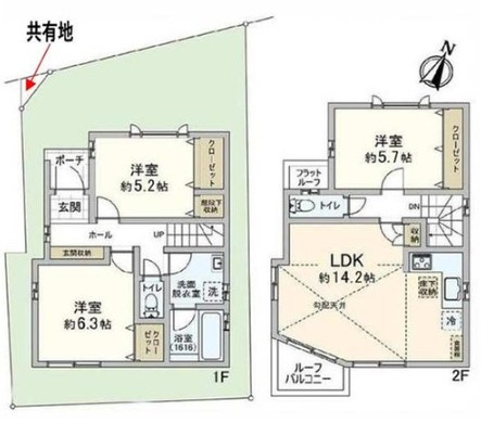 【間取り】 | 茅ヶ崎市十間坂リフォーム戸建て