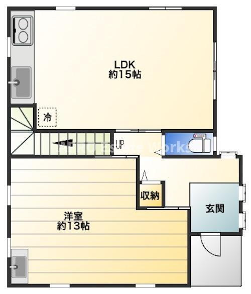 姫路市 網干区新在家売り戸建の間取り|１階