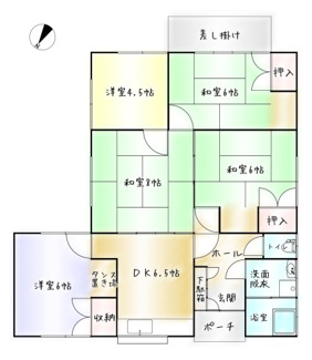 【間取り】 | 鹿屋市大浦町　中古戸建