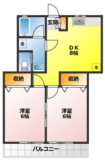 【間取り】 | グリーンエイト