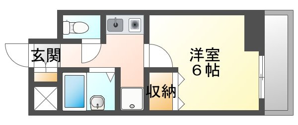 ベルゲンハイツ明石の間取り