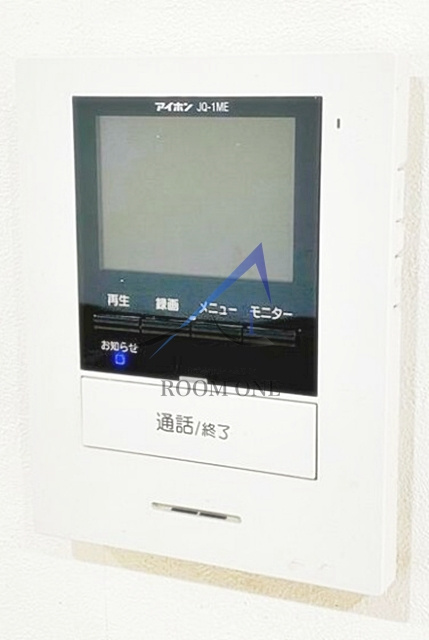フォレックスコート本蓮沼のセキュリティ|モニター付きインターホンです。