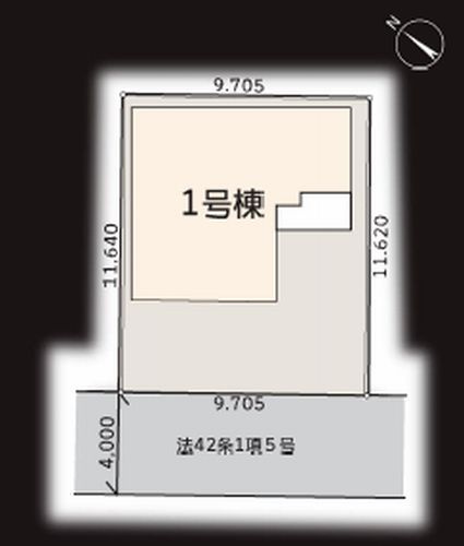 【区画図】 | 【仲介手数料０円】座間市相武台2丁目　新築一戸建て | 座間市相武台2丁目　新築一戸建て