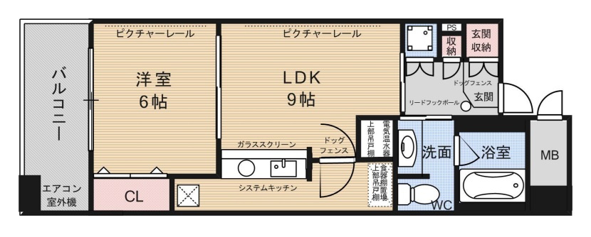 カトルセゾンの間取り