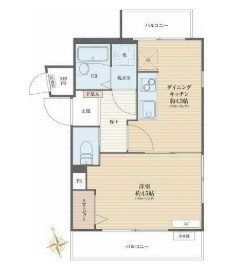 【間取り】 | グレイス浜田山