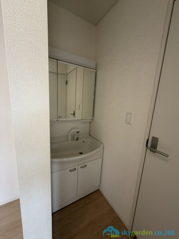 秦野市北矢名第15　新築戸建　全2棟2号棟の独立洗面台