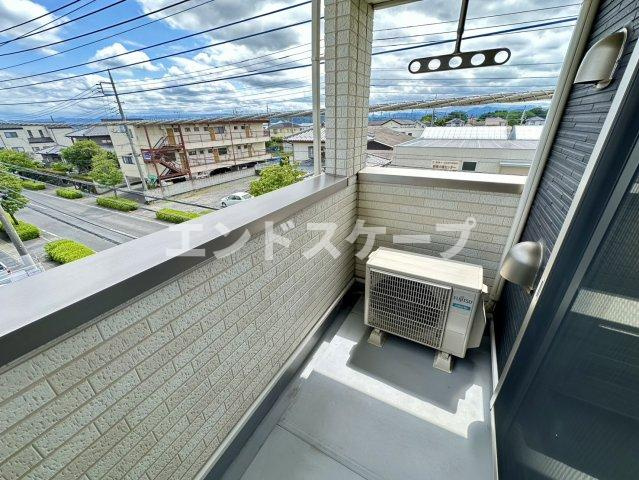 Ｌａ　Ｂｅｌｌｅｚｚａのバルコニー|高崎、前橋のお部屋探しはエンドスケープまで！お客様の理想お聞かせ下さい♪