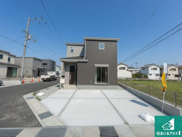 揖保郡太子町鵤　第11期　新築一戸建ての外観|安心の10年保証！外観を美しく保ち、雨水で汚れを落とします！気になることがありましたら、お気軽にお問い合わせください！