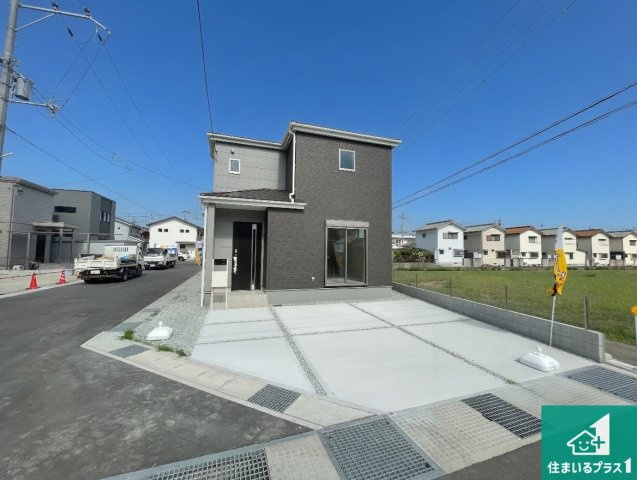 揖保郡太子町鵤　第11期　新築一戸建ての外観|安心の10年保証！外観を美しく保ち、雨水で汚れを落とします！気になることがありましたら、お気軽にお問い合わせください！