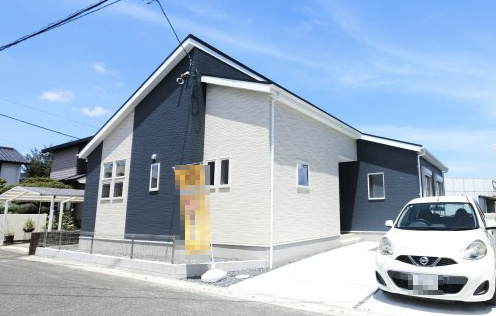 鳥栖市神辺町の新築一戸建の外観|きれいな外観です