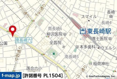 【地図】 | リバティヒルズ中野江原