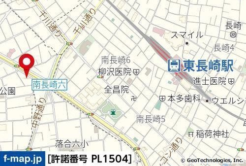 【地図】 | リバティヒルズ中野江原