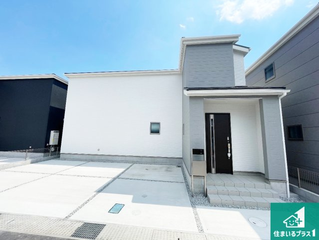 揖保郡太子町鵤　第11期　新築一戸建ての外観|安心の10年保証！外観を美しく保ち、雨水で汚れを落とします！気になることがありましたら、お気軽にお問い合わせください！