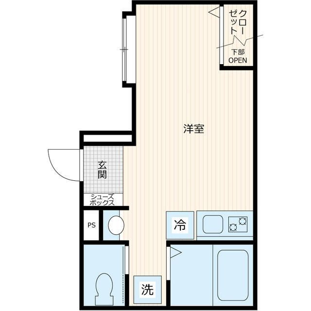 フォレックスコート本蓮沼の間取り|間取りです。