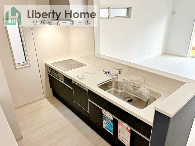 阿見町実穀　新築戸建　のキッチン