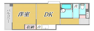 【間取り】 | ソリュージュ山手 | 間取りです。