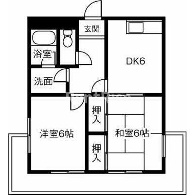 フローレンス西島の玄関