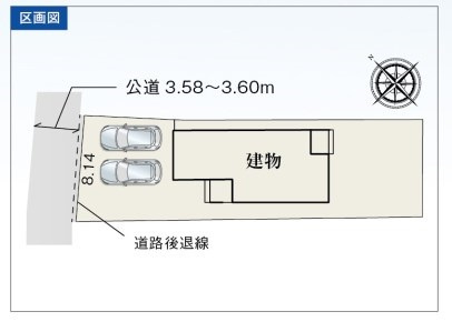 焼津市吉永／4期　新築戸建の区画図