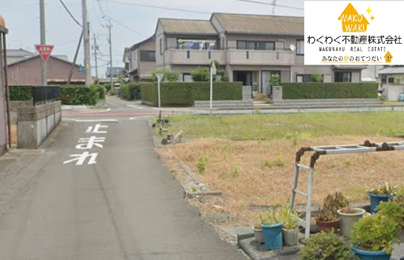 焼津市吉永／4期　新築戸建の前面道路含む現地写真