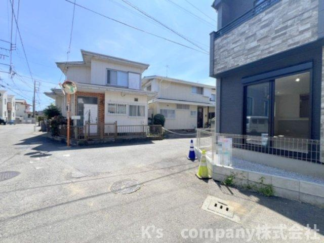 ◎茅ヶ崎市出口町　新築戸建の前面道路含む現地写真|前面道路の様子です◇