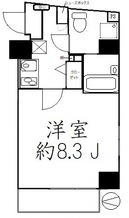 シンシティ上北沢ジーベックの間取り