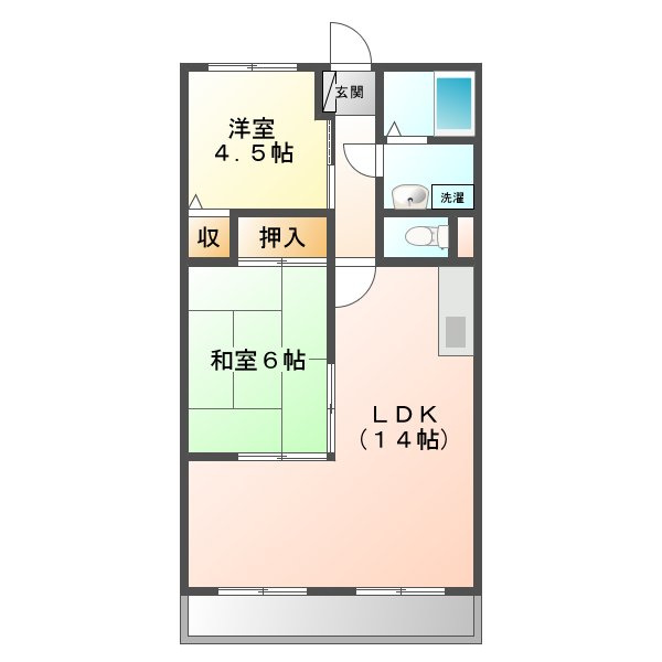 ベル野田の間取り