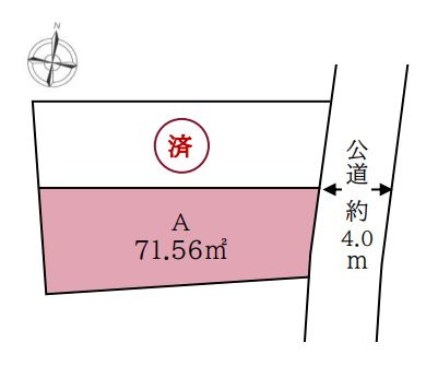 【区画図】 | 中野区若宮１丁目　新築戸建て　A号棟 | 野方駅徒歩5分の駅チカ好立地に残りは最終1棟です