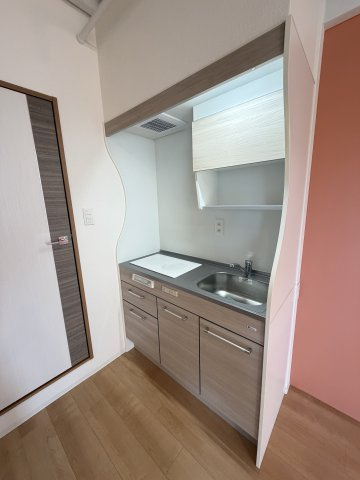 大阪市中央区谷町６丁目の賃貸マンションのキッチン