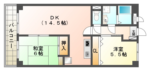 ベル野田の間取り