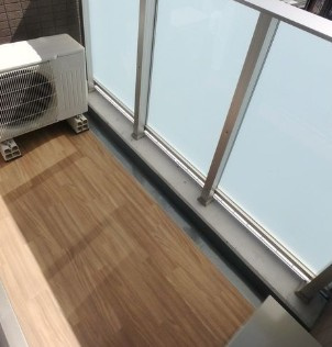 豊島区池袋４丁目の賃貸マンションのバルコニー
