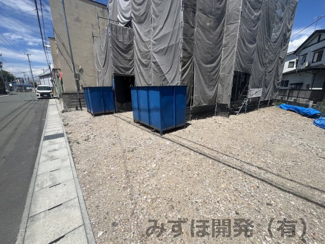 山形市下条町5丁目14-11の駐車場|《新築中》7/9撮影　駐車スペース