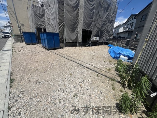 山形市下条町5丁目14-11の駐車場|《新築中》7/9撮影　駐車スペース