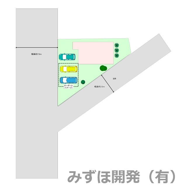 山形市下条5丁目14-11の間取り