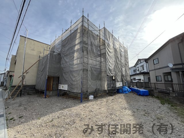山形市下条5丁目14-11の外観|《新築中》5/29撮影