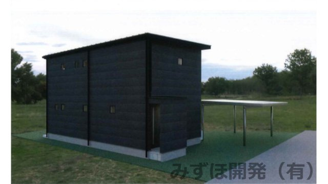 山形市下条5丁目14-11の外観パース|《新築中》7月末完成