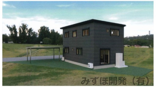 山形市下条5丁目14-11の外観パース|《新築中》7月末完成