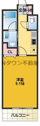 【間取り】 | 千種アヴァンギャルドプレイス | 間取りです。