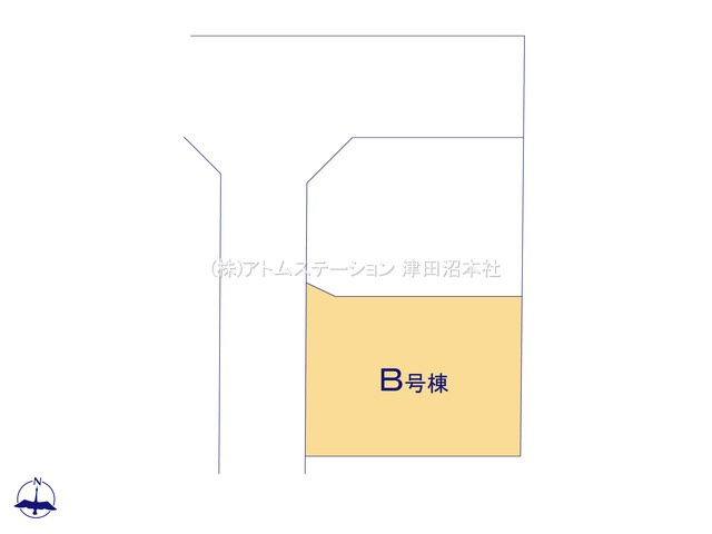 【区画図】 | アトムセレクト習志野市東習志野6丁目2227番B号棟