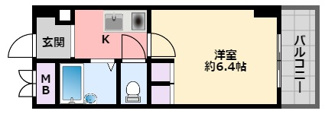【間取り】 | 西宮ＳＫＹハイツ