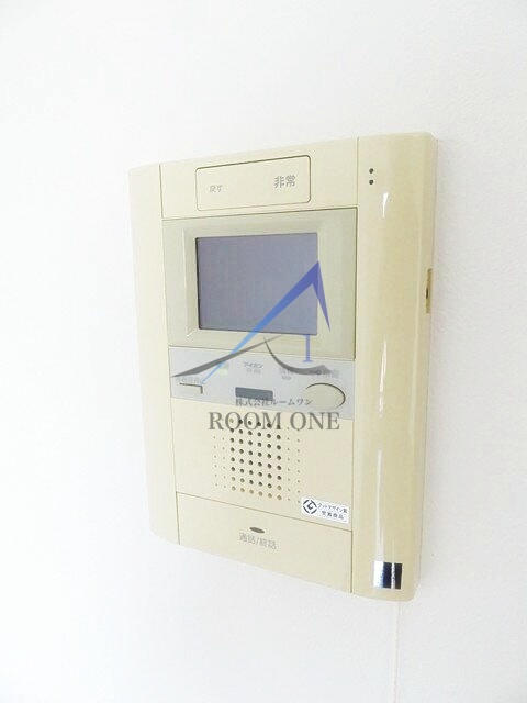 ガーラ・シティ蒲田南のセキュリティ|モニター付きインターホンです。