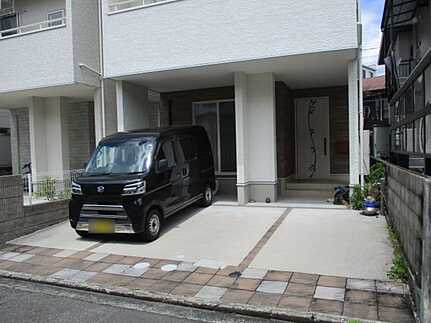 佐伯区美の里１丁目の駐車場