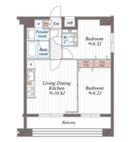 レオーネ南千住の間取り
