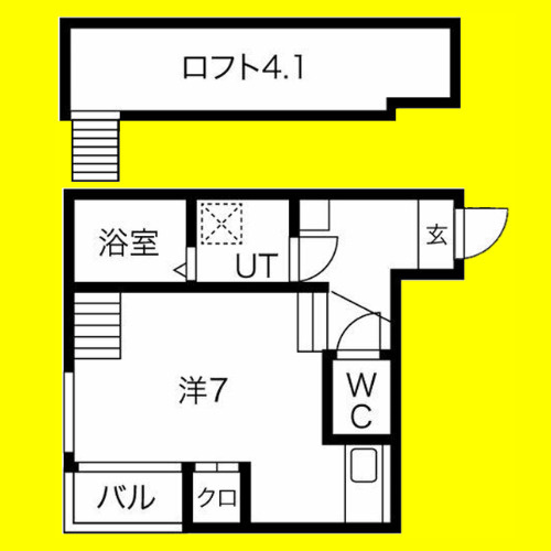PASIONES 1　名古屋市賃貸　仲介手数料無料の間取り