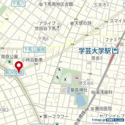 【地図】 | ルーブル学芸大学六番館